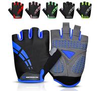 WESTWOOD FOX Guantes de Ciclismo para Hombres y Mujeres, Guantes de Bicicleta de montaña Antideslizantes Acolchados de Gel Unisex de Medio Dedo, Guantes de Bicicleta MTB para Montar en Verano