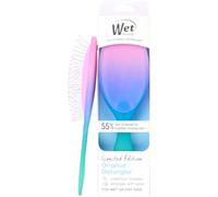 Wet Brush Cepillo desenredante original, cerdas suaves y flexibles, desenredan suavemente todo tipo de cabello, funciona en mechones húmedos o secos, mango ergonómico, reduce la rotura, edición