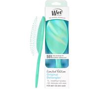 Wet Brush Cepillo desenredante original, cerdas suaves y flexibles, desenredan suavemente todo tipo de cabello, funciona en mechones húmedos o secos, mango ergonómico, reduce la rotura, edición