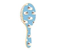 Wet Brush - Cepillo desenredante para todo tipo de cabello, cerdas suaves que se deslizan a través de los enredos con facilidad para nadar las ovejas para cabello húmedo y seco