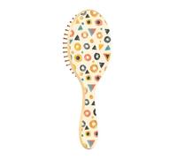 Wet Brush - Cepillo desenredante para todo tipo de cabello, cerdas suaves que se deslizan a través de los enredos con facilidad y círculo triangular cuadrado para cabello húmedo y seco