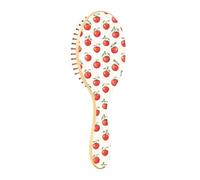 Wet Brush - Cepillo desenredante para todo tipo de cabello, cerdas suaves que se deslizan a través de los enredos con facilidad, acuarela, tomate rojo para cabello húmedo y seco