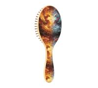 Wet Brush - Cepillo desenredante para todo tipo de cabello, cerdas suaves que se deslizan a través de los enredos con facilidad, pareja de fénix de fuego para cabello húmedo y seco