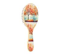 Wet Brush - Cepillo desenredante para todo tipo de cabello, cerdas suaves que se deslizan a través de los enredos con facilidad, árbol colorido para cabello húmedo y seco