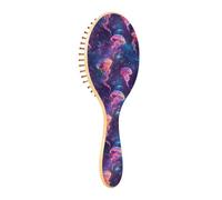 Wet Brush - Cepillo desenredante para todo tipo de cabello, cerdas suaves que se deslizan a través de los enredos con facilidad y libertad, medusas para cabello húmedo y seco