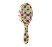 Wet Brush - Cepillo desenredante para todo tipo de cabello, cerdas suaves que se deslizan a través de los enredos con facilidad círculo colorido para cabello húmedo y seco