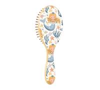 Wet Brush - Cepillo desenredante para todo tipo de cabello, cerdas suaves que se deslizan a través de los enredos con facilidad, sirena de princesa marina para cabello húmedo y seco