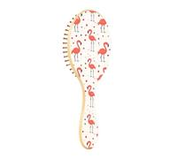 Wet Brush - Cepillo desenredante para todo tipo de cabello, cerdas suaves que se deslizan a través de los enredos con facilidad, flamenco rosa floral para cabello húmedo y seco