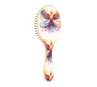 Wet Brush - Cepillo desenredante para todo tipo de cabello, cerdas suaves que se deslizan a través de los enredos con facilidad, acuarela, fénix para cabello húmedo y seco