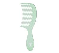 Wet Brush Go Green Tea Tree Peine de tratamiento con aceite desenredante de dientes anchos y ondulados, desliza suavemente sin puntas abiertas ni daños