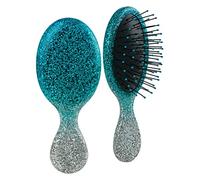 Wet Brush Mini cepillo desenredante para el pelo, edición limitada, tostadas champán, azul hielo