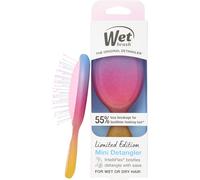 Wet Brush Mini cepillo desenredante para eliminar nudos suavemente, tamaño de viaje compacto, cerdas suaves para desenredar sin dolor, menos roturas, funciona en todo tipo de cabello, edición limitada