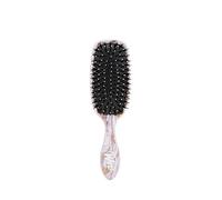 Wet Brush Shine Enhancer Pádel Brush, mármol bronce - Hair Detangler Brush with Ultra Soft Bristles, infused with Natural Argán Oil, Shiny Detangle & Smooth Hair, Wet or Dry, For All Hair Types