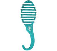 Wet Brush Shower Detangler, Prevents Breakage, Teal Glitter | Ultra Soft IntelliFlex Bristles Prevent Breakage and Split Ends, Gentle on All Hair Types, Teal Glitter Finish