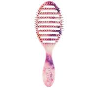 Wet Brush Speed Dry Cepillo de cabello, diseño marca de agua Color Wash, diseño con ventilación y cerdas supersuaves HeatFlex seguras para secado, mango ergonómico que gestiona enredos y cabello