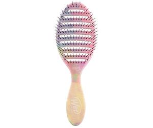 Wet Brush Speed Dry Hair Brush - Color Wash, Stripes - Vented Design and Ultra Soft HeatFlex Bristles Are Blow Dry Safe With Ergonomic Handle Manages Tangle and Uncontrollable Hair - Pain-Free
