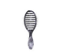 Wet Brush Speed Dry Hair Brush - Metallic Marble, Onyx - Vented Design and Ultra Soft HeatFlex Bristles Are Blow Dry Safe With Ergonomic Handle Manages Tangle and Uncontrollable Hair - Pain-Free