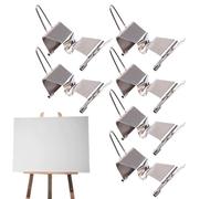 Wet Canvas Clips, 6 Piece Stainless Steel Frame Separation Clips | Stainless Steel Wet Canvas Clips For Separating Painting Frames, Carrying Artwork And Supporting Canvas During Art Projects