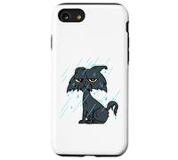 Wet Cat in Rain Funny Relatable Mood Carcasa para iPhone SE (2020) / 7/8