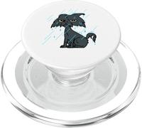 Wet Cat in Rain Funny Relatable Mood PopSockets PopGrip para MagSafe