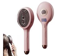 Wet & Dry Tangle-Free Hair Brush, The Ultimate 2-in-1 Styling Brush & Hair Mister, For Wet, Dry, Damaged Hairs, Adds Shine And Makes Hairs Smooth (Pink)