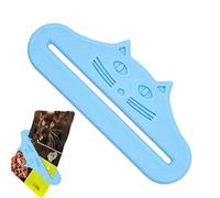 Wet Food Pouch Squeezer, Snack Dispensing Spoon for Pets with Easy Push Function, Material Tool for Sauce Bag Kittens Dogs Pet Lovers Home Kitchen Feeding Routine Clean Portable Compact Design