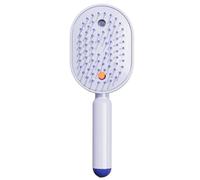Wet Hair Brush - 8.5 Inches ABS Electric Misting Comb, Vibration Scalp Massager | Red Light Detangling Brush, Spray Haiir Styler, Anti Grooming Tool, For Women Girls Home Spa Hair Care Styling