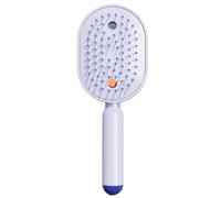 Wet Hair Brush - Vibration Misting Brushing Tool with Red Light, Electric Air Cushion Hairbrush Mister | Detangling, Styling, Grooming, Adding Shine & Smoothness for Women, Girls, Home, Spa, Hair Care