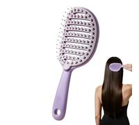 Wet Hair Brushes for Women | Self-Cleaning Gentle Detangling,Curved Vented Detangling Hair Brush,for Dry Wet Thick Curly Straight Ladies Girls Kids Home Daily