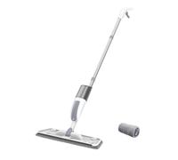 Wet Mop Spray | 120cm Ergonomic Handle Dry Wet Cleaning Broom Duster with Washable Pad | Time-Saving Mopping Tool Flat Floor Mop | For Kitchen Home Tile Laminate Apartment Bathroom