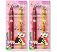 Wet n Wild Alice en Wonderland Her Royal Craziness, Set de 2 Piezas de Multistick Mezclable y Fácil de Aplicar, Fórmula Crema - Polvo para Retoques de Maquillaje en Cualquier Lugar (Paquete de 2)
