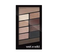 Wet n Wild - Color Icon 10 Pan Palette - Paleta de Sombras de Ojos - 10 Colores de Sombras Brillantes y Mates para el Día y la Noche, de Larga Duración y Fáciles de Mezclar - Nude Awakening