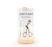 Wet n Wild Curl and Dazzle Kit, Set de Maquillaje Rímel Transparente y Rizador de Pestañas, Fórmula Hidratante con Vitamina E y Proteína de Soja, Efecto Natural y Nutritivo, Set de Regalo