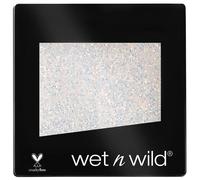 Wet n Wild - Color Icon Glitter Eyeshadow Single - Sombra de Ojos Brillante con una Fórmula Hidratante y Textura Sedosa, Glitter Maquillaje Profesional - Vegan - Color Blanco