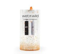 Wet n Wild Joyful Kisses Kit, Set de Regalo de Barra de Labios con Barra de Labios Mate y Barra de Labios Brillante, Fórmula Nutritiva, con Vitamina E y Microesferas, Duradera y Modelable