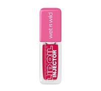 Wet N Wild, Lip Oil Injector, Acabado de Alto Brillo, con Aceite de Jengibre y Extracto de Pimiento para Labios más Voluminosos, Fórmula Ligera, no Pegajosa, Hottest Flame