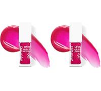 Wet n Wild Lip Oil, Nutritivo y No Pegajoso Lip Gloss Potenciado por 7 Aceites Naturales, Fórmula Ligera para Efecto de Brillo Espejo, Dress Code (Paquete de 2)