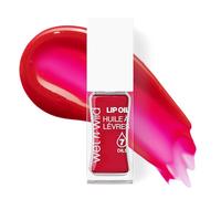 Wet n Wild Lip Oil, Nutritivo y No Pegajoso Lip Gloss Potenciado por 7 Aceites Naturales, Fórmula Ligera para Efecto de Brillo Espejo, Heart Rate