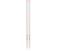 Wet n Wild - Makeup Brush - Pincel de Maquillaje Pequeño de Cerdas Cortas y Angulosas para Delinear y Definir los Ojos - Brochas de Maquillaje Profesional para Ojos - Angled Liner Brush (Paquete de 2)