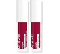 Wet n Wild Mega Glo Lip & Ch olor, Tinte de Labios y Mejillas con Acabado Mate Suave, Fórmula Ligera y Construible para un Rubor de Aspecto Natural, Berry Truth (Paquete de 2)