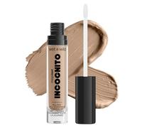 Wet n Wild, Megalast Incognito Full-Coverage Concealer, Corrector Ricamente Pigmentado, Cobertura Media a Completa, Acabado Mate, Fórmula Nutritiva e Hidratante con Manteca de Karité, Medium Golden