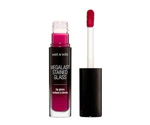 Wet n Wild Megalast Stained Glass Lip Glosst, Brillo de Labios con Color Intenso y Vibrante, no Pegajoso, Fórmula Hidratante y Duradera, Vegano, Love Blinding Glare