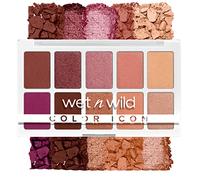wet n wild, Paleta Color Icon 10-Pan, Paleta de Sombras de Ojos, 10 Colores Intensamente Pigmentados para el Maquillaje Diario, Fórmula de Larga Duración y Fácil de Difuminar, Heart & Sol