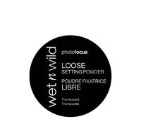 Wet n Wild Photo Focus Loose Setting Powder, Polvo Traslucido Sellador Matificante, Absorbe el Sebo en Exceso, Disimula Imperfecciones y Fija el Maquillaje, 20g