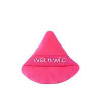 Wet n Wild Powder Puff, Aplicador de Maquillaje Reutilizable y Lavable para Difuminar Polvos Sueltos o Compactos, Fibras Suaves de Terciopelo, Forma Triangular para una Aplicación Precisa