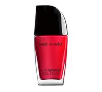 Wet n Wild - Wild Shine Nail Color - Esmalte de Uñas de Secado Rápido - Pintauñas Rojo de Larga Duración - Acabado Brillante, Textura y Efecto Fabuloso - Red Red
