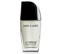 Wet n Wild - Wild Shine Nail Color - Esmalte de Uñas de Secado Rápido y Top Coat Mate - Primer Uñas - Acabado Brillante, Textura y Efecto Fabuloso - Matte Top Coat