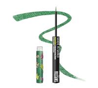 Wet n Wild x Disney Villains Baddies Liquid Eyeliner, Metallic Eyeliner Flüssig Gunmetal-Grau, Präzisionspinsel - Inspiriert von Maleficent, Anti-Social