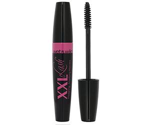 Wet n Wild - XXL Lash Mascara - Máscara de Pestañas Negra Espesa y Voluminosa - Fórmula Nutritiva a Base de Cera Natural y Queratina para una Pestañas Gruesas y Densas - Black - 1 Unidad
