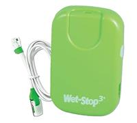 Wet-Stop 3 alarmas verdes de enuresis para enuresis con sonido y vibración, sensor de humedad para niños o niñas